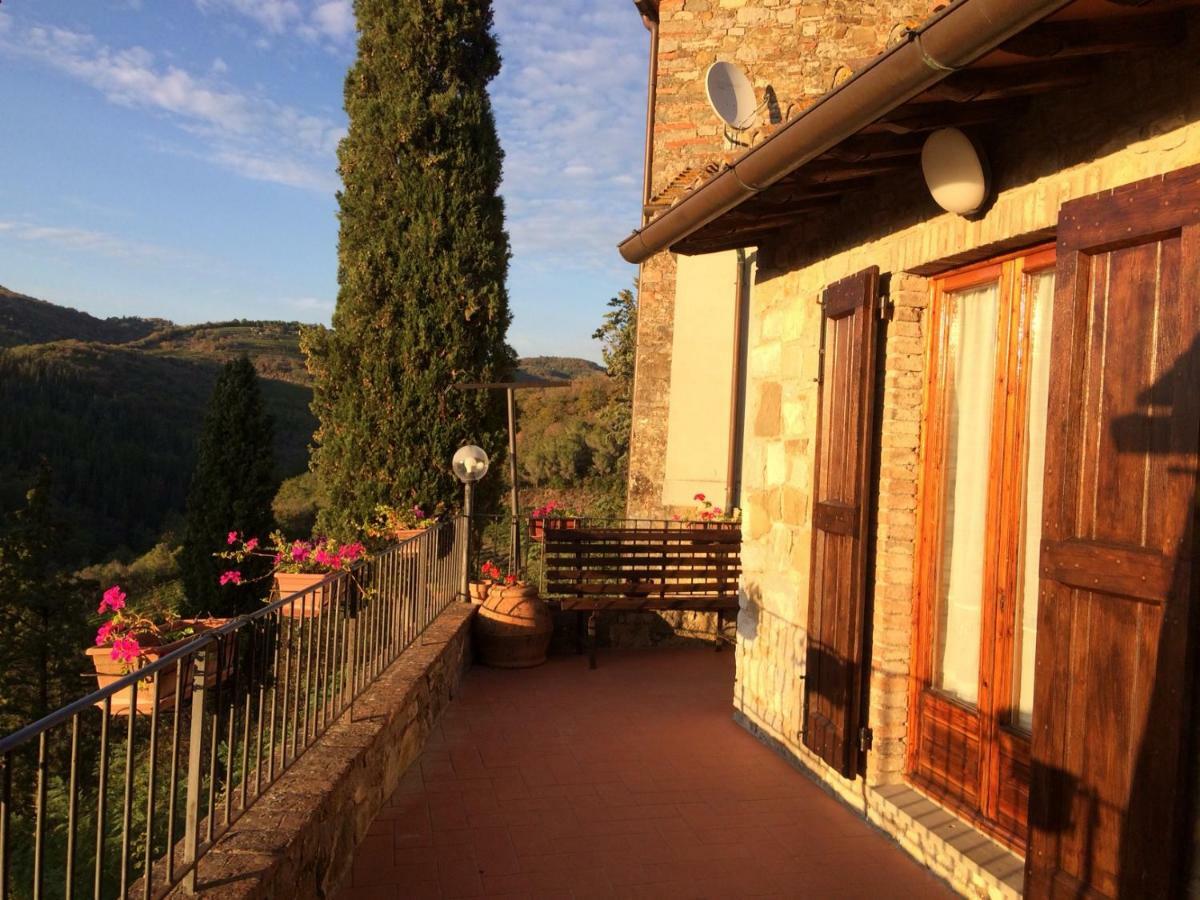 La Terrazza Hotel Gaiole in Chianti Exterior foto