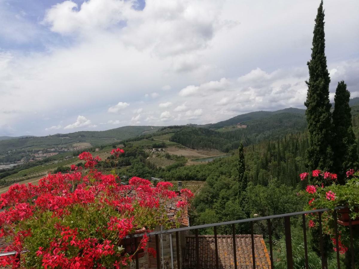 La Terrazza Hotel Gaiole in Chianti Exterior foto